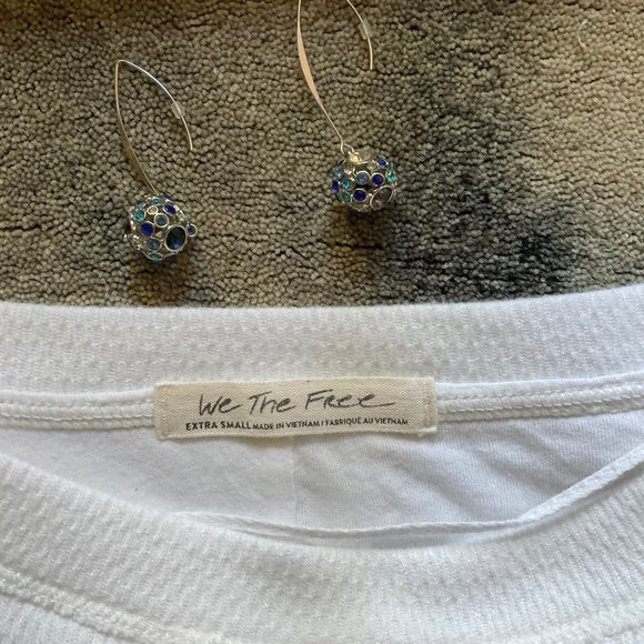 FREE PEOPLE Cuddle Bubble Mixed Knit Top - Picture 8 of 12